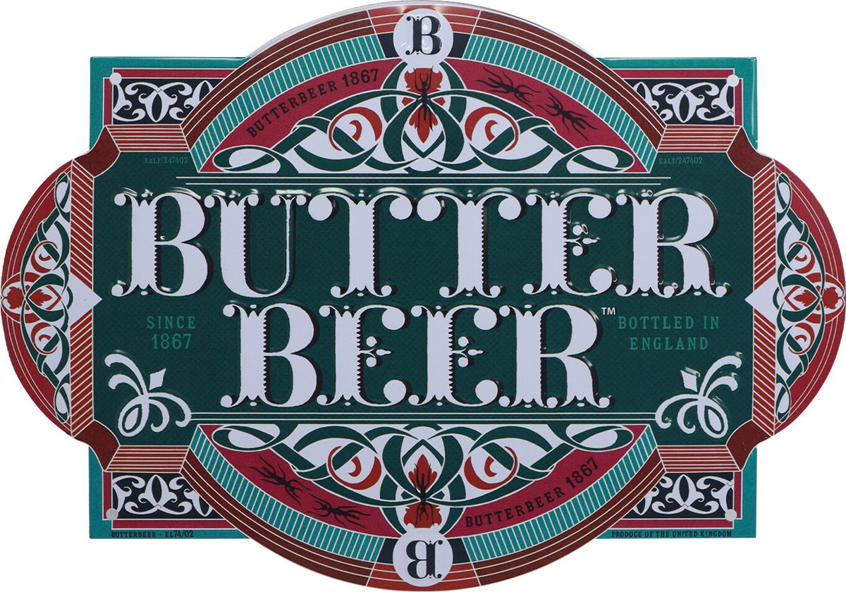 Harry Potter Butterbeer Tin Sign