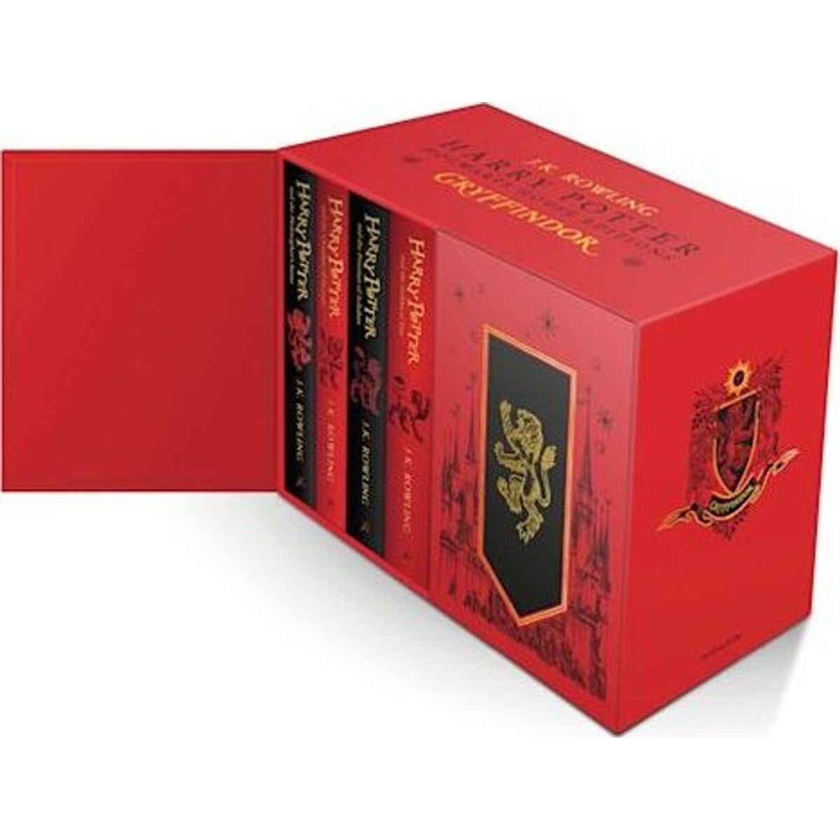 Harry Potter Gryffindor House Editions Hardback Box Set - J. K. Rowling - English Book