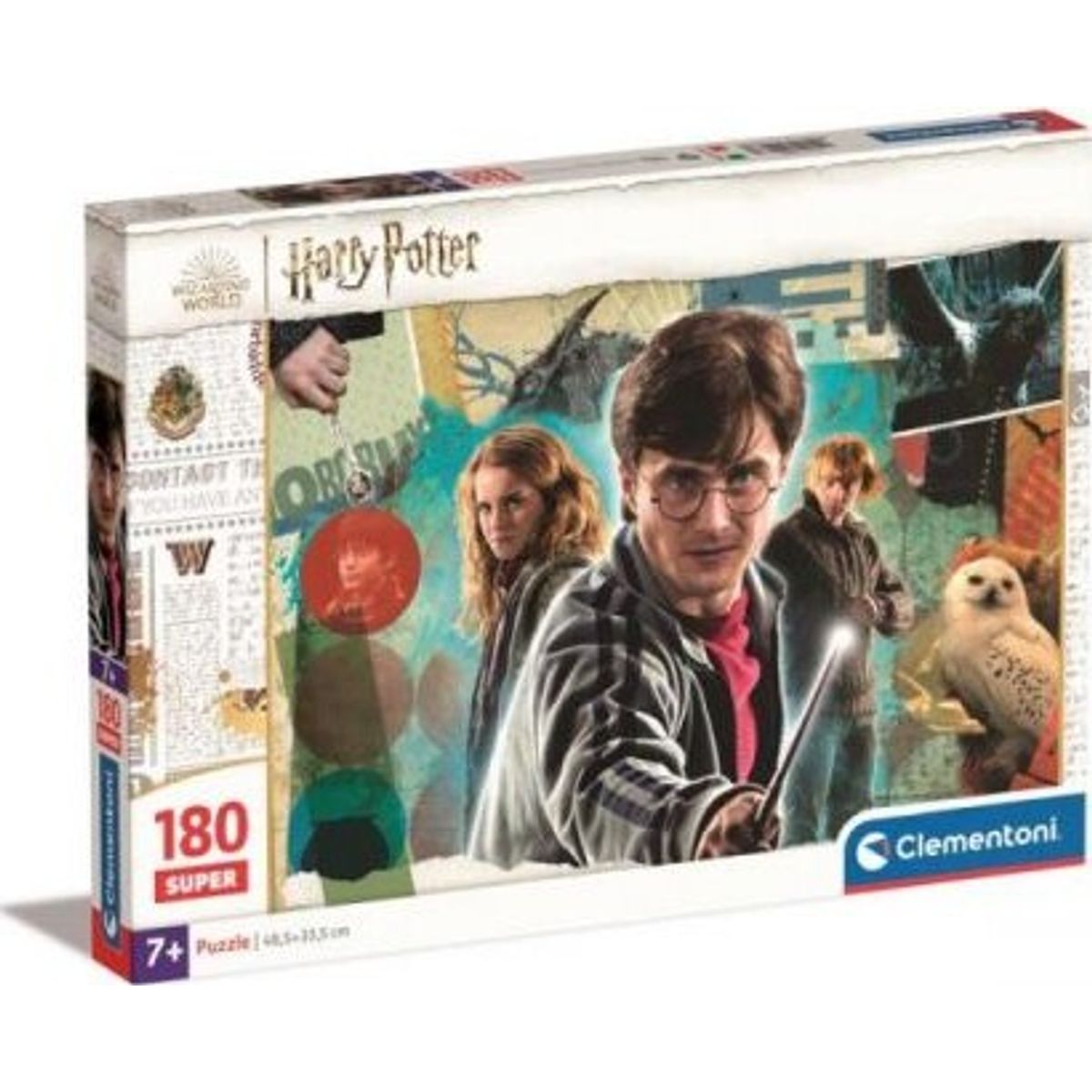 Harry Potter Puslespil - Super - Clementoni - 180 Brikker