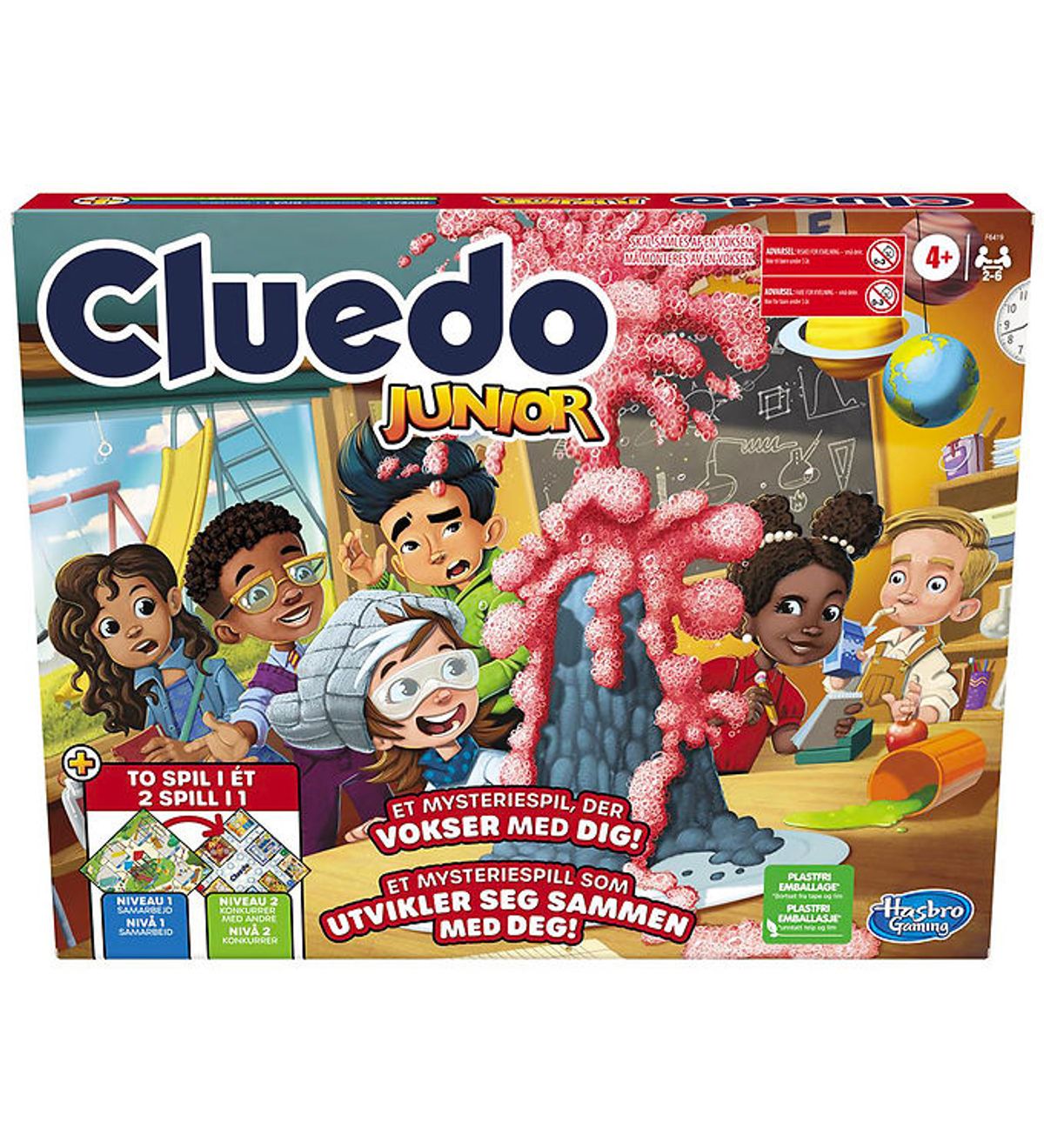 Hasbro Brætspil - Cluedo Junior - 2-i-1