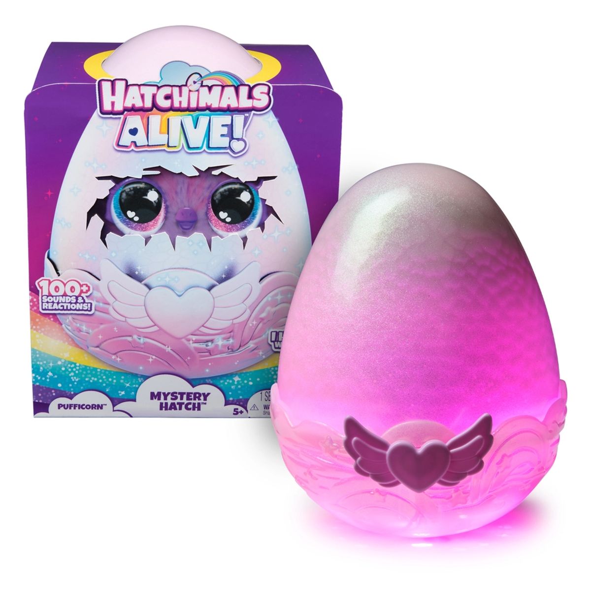 Hatchimals Alive Secret Hatch Pufficorn