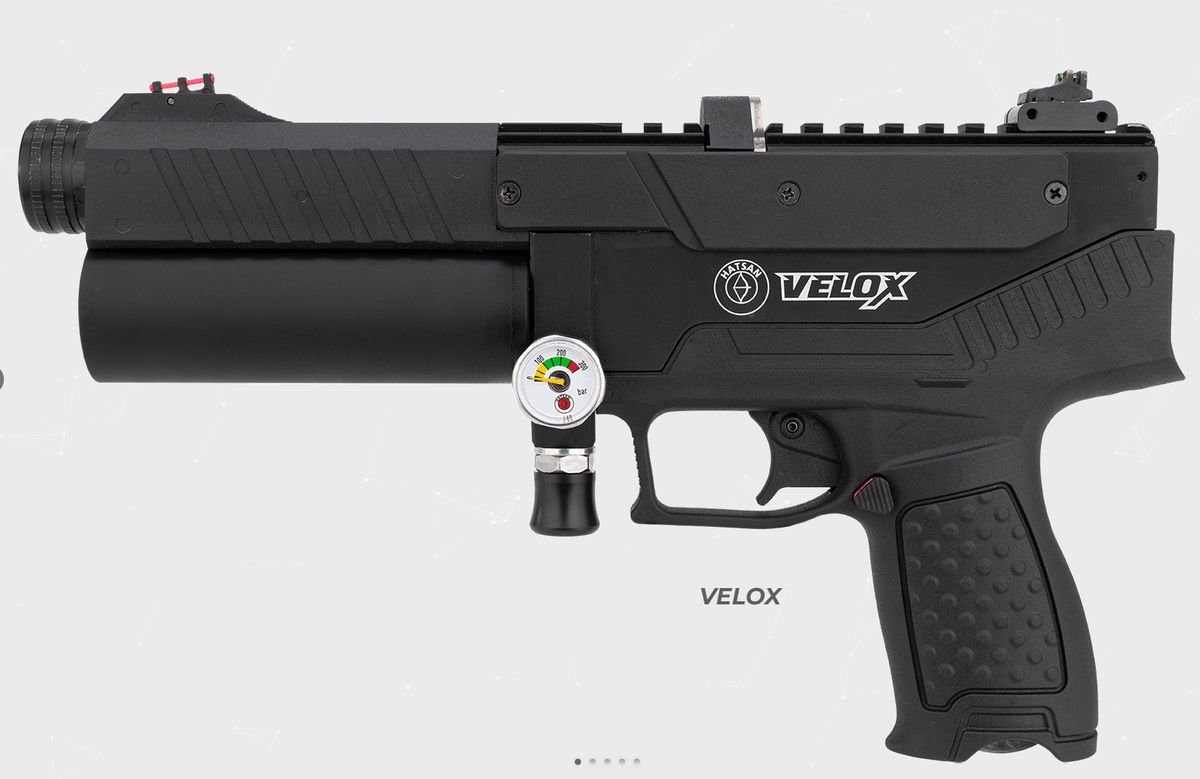 Hatsan Velox PCP Luftpistol, Sort