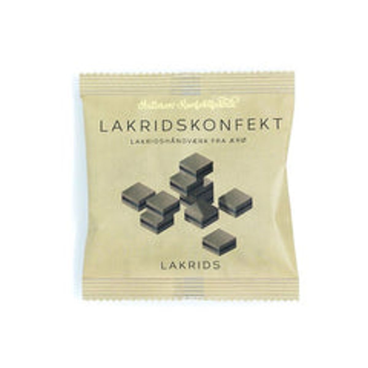 Hattesens Konfektfabrik - Konfektstykker m. lakrids