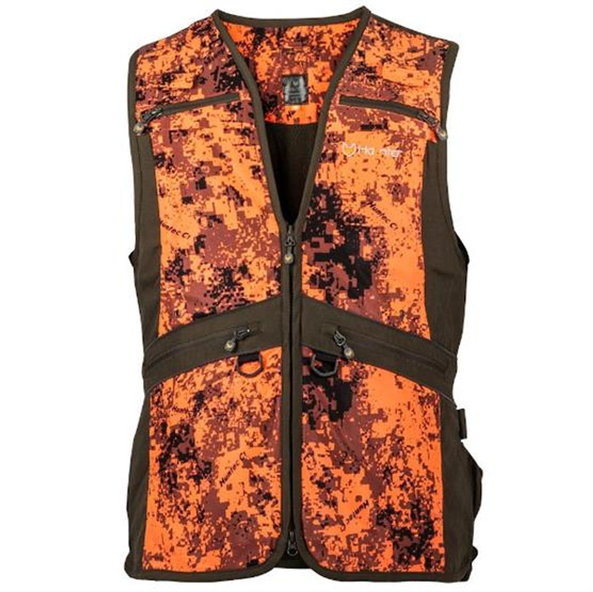 Haunter Choin Safety Vest Mens, Fade Orange