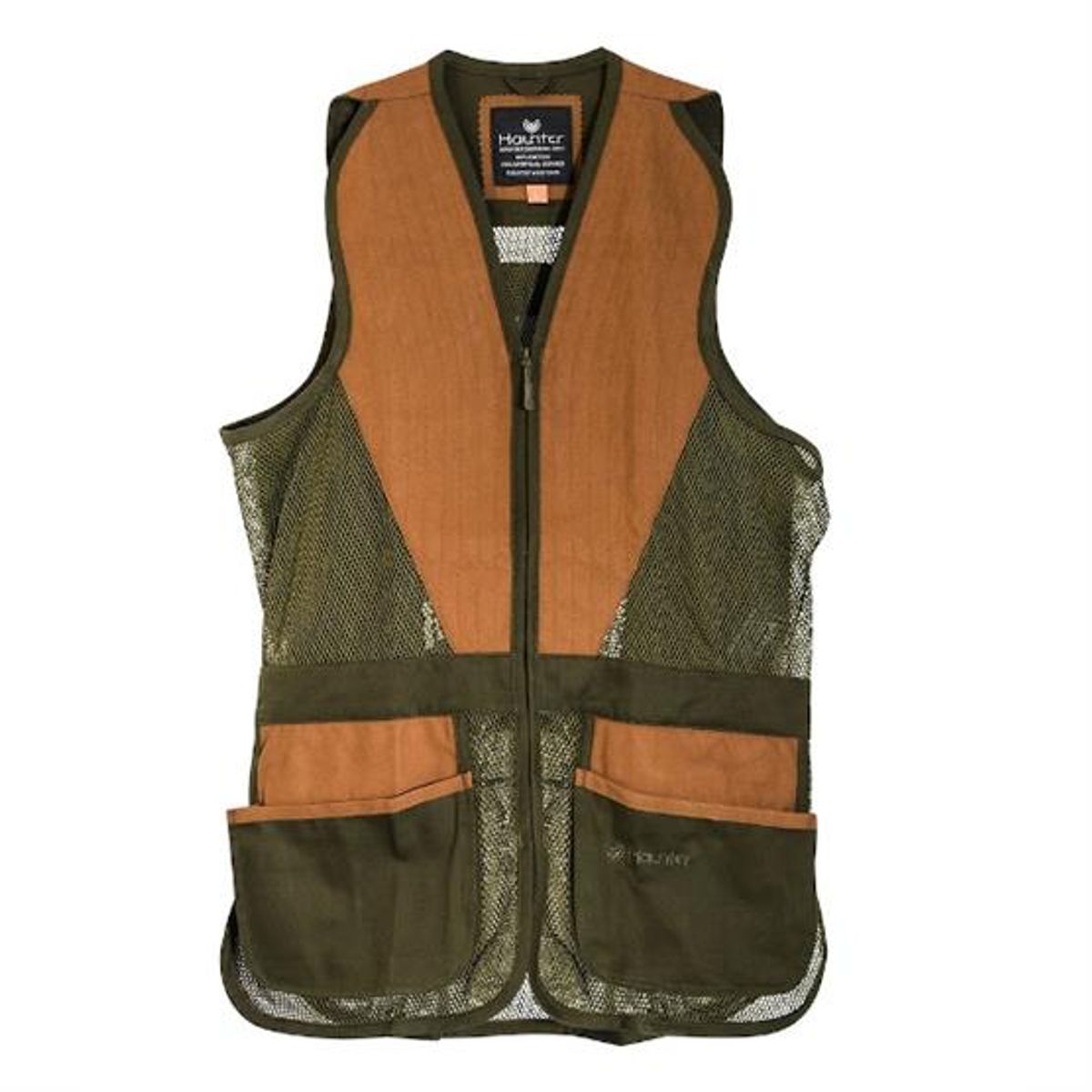 Haunter Shooting Vest Mens, Olive Green