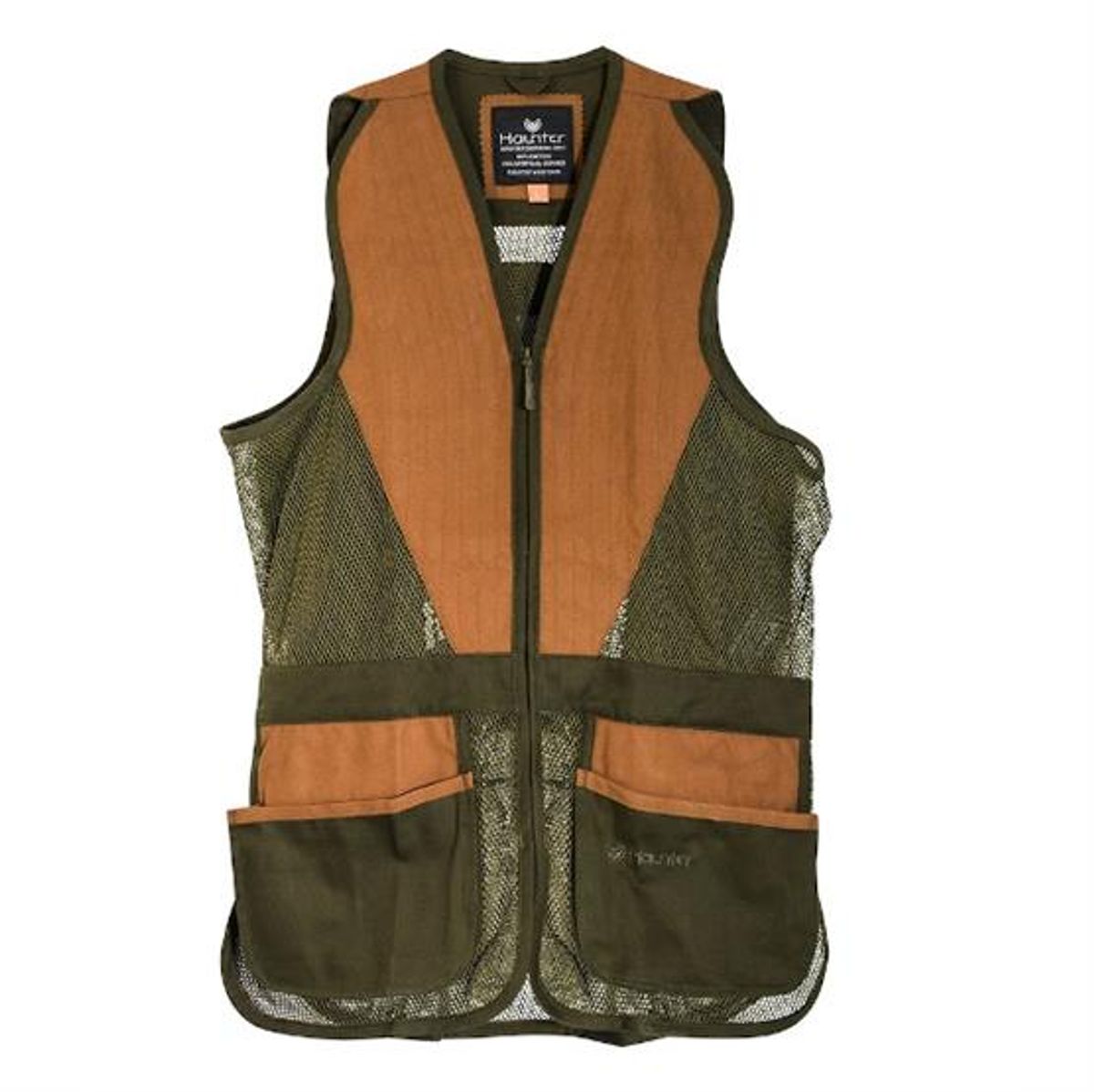 Haunter Shooting Vest Mens, Olive Green