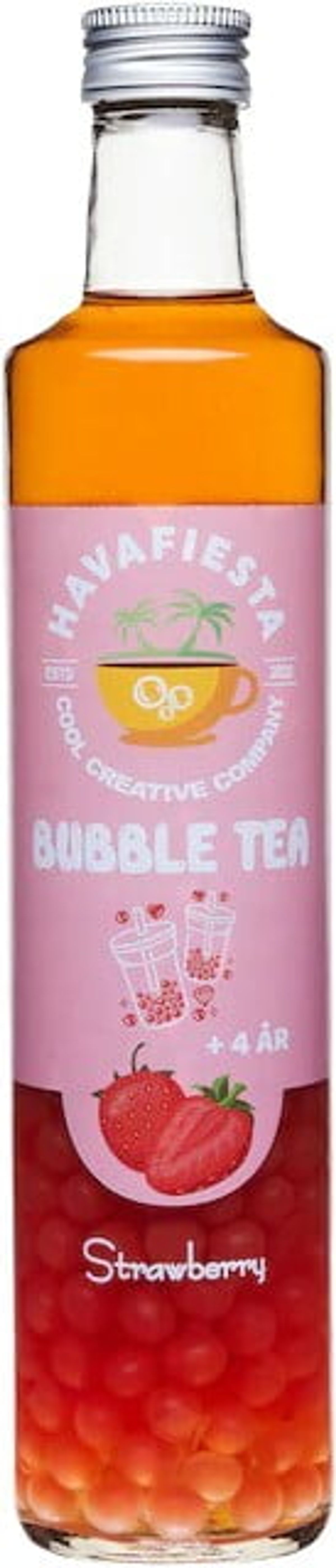 Havafiesta - Bubble Tea Strawberry (500 ml.)