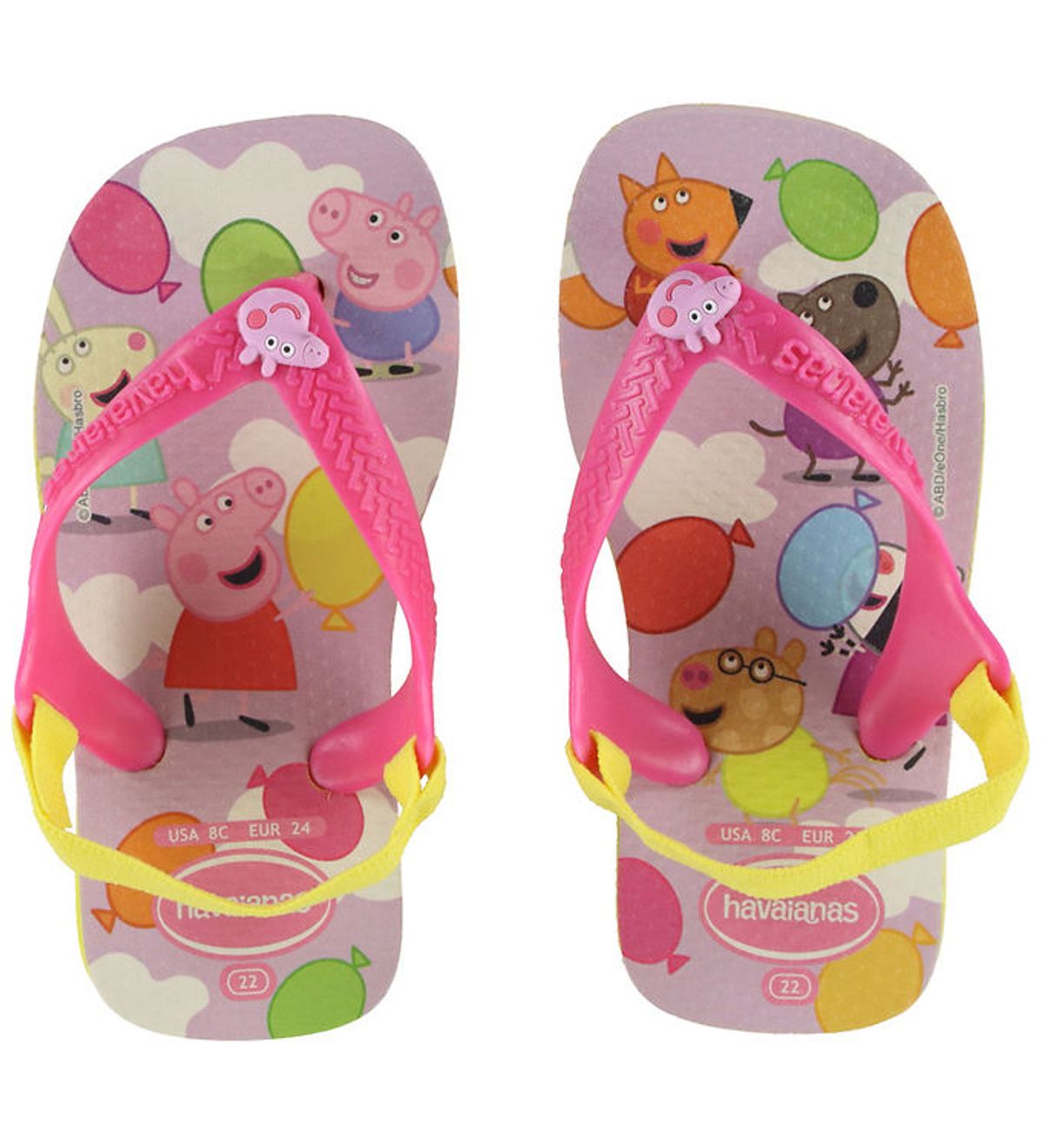 Havaianas Klipklapper - Baby Peppa Pig - Citrus Yellow