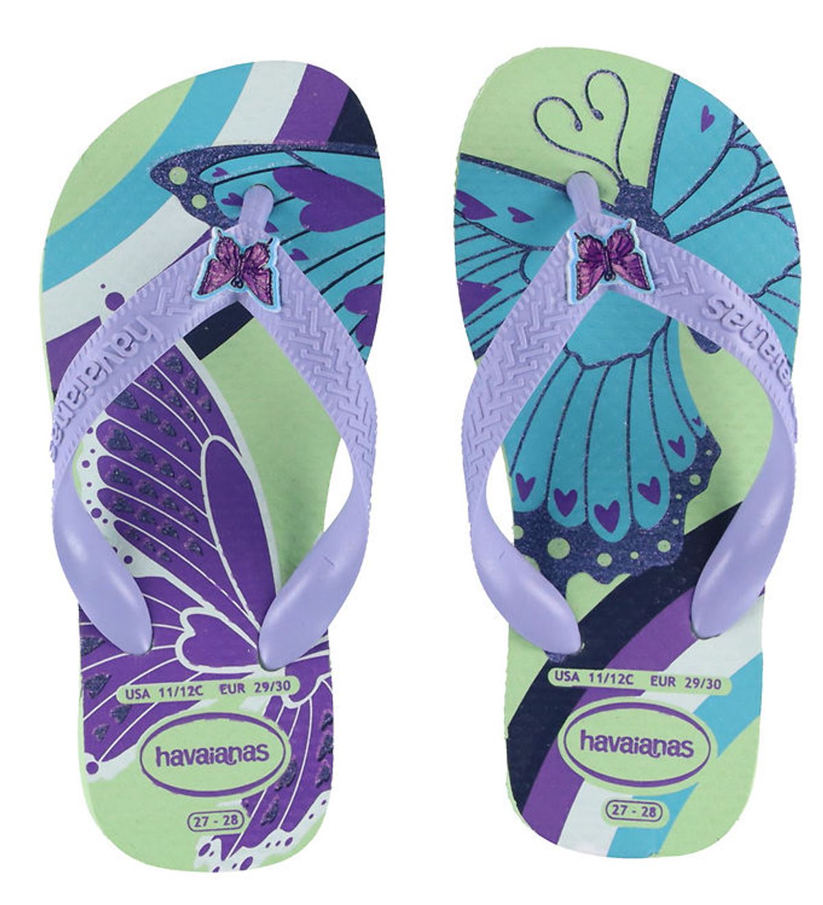 Havaianas Klipklapper - Kids Fantasy - Citronella/LilacBree