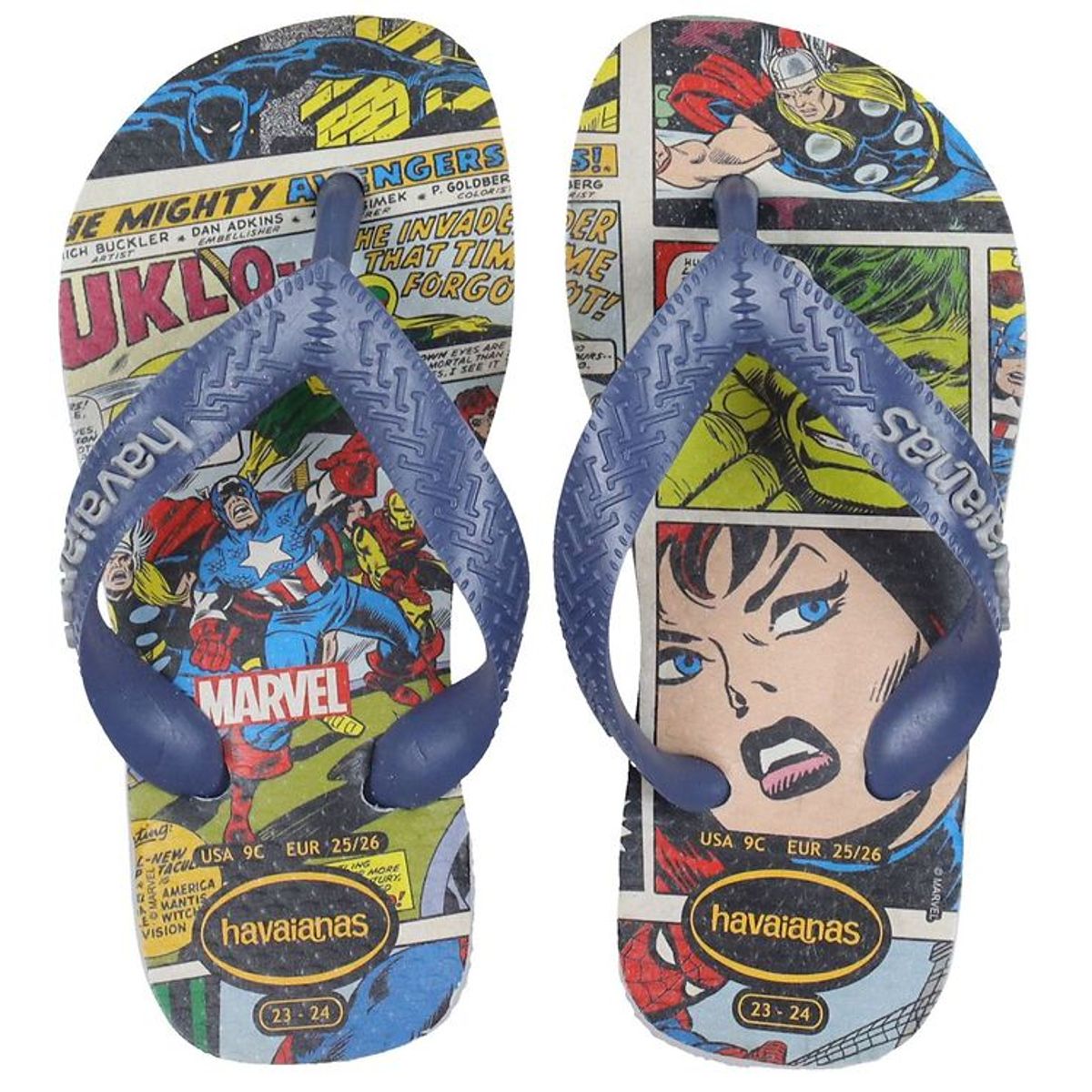 Havaianas Klipklapper - Marvel Classics - Ice Grey/Indigo