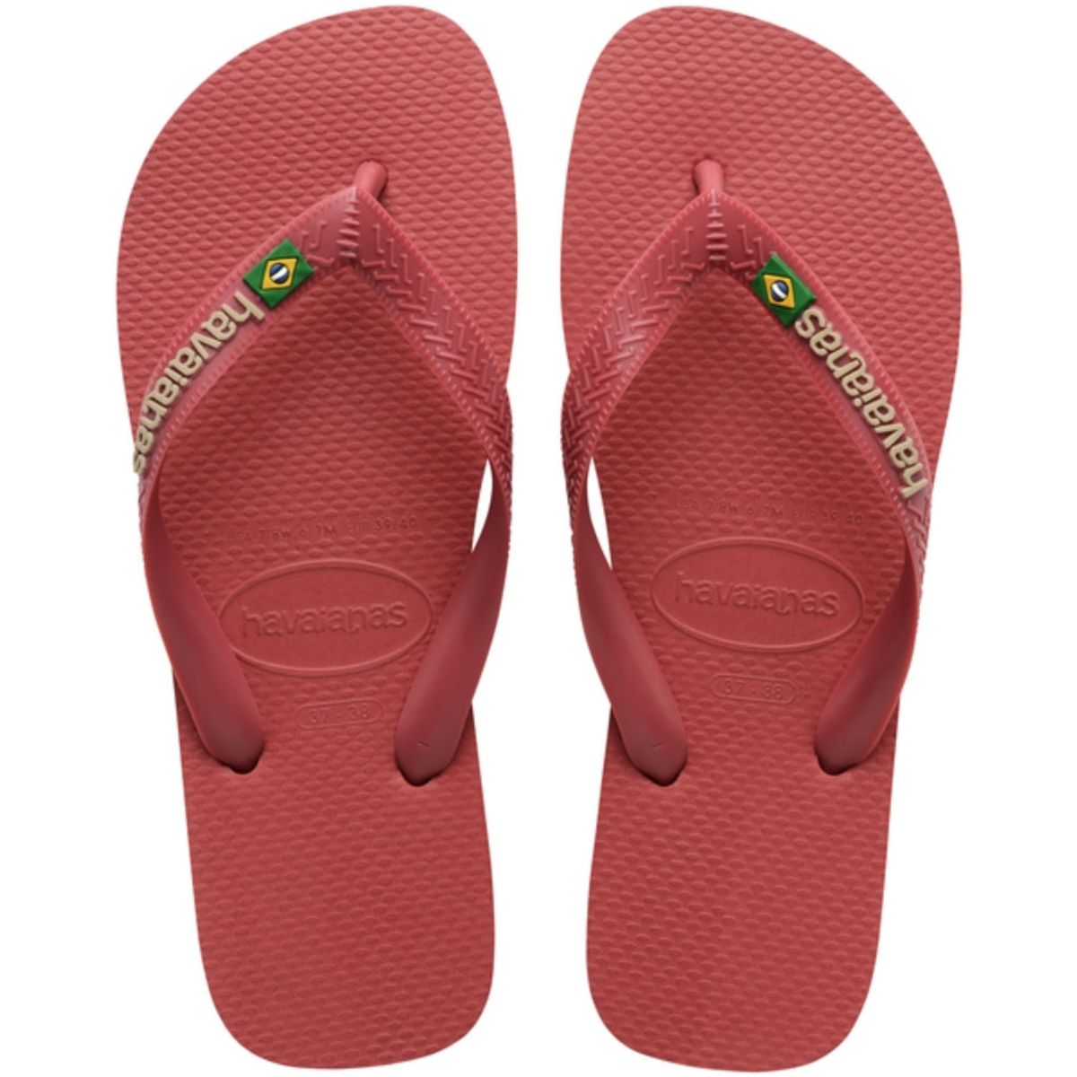 Havaianas Slippers Unisex Brazil Logo 4110850 - Pau Brazil