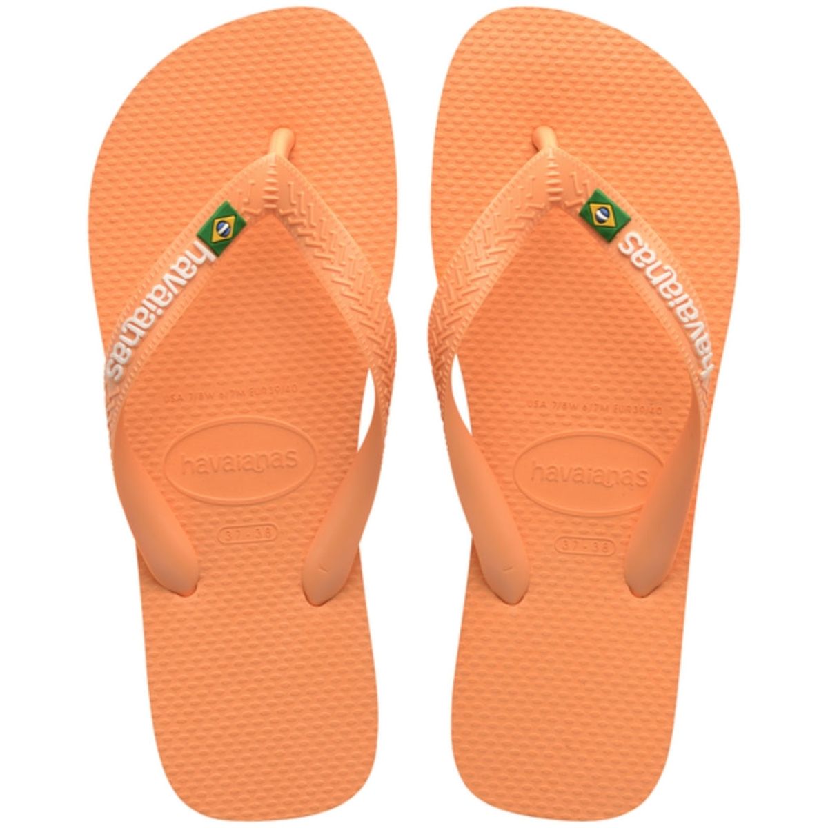 Havaianas Slippers Unisex Brazil Logo 4110850 - Peach