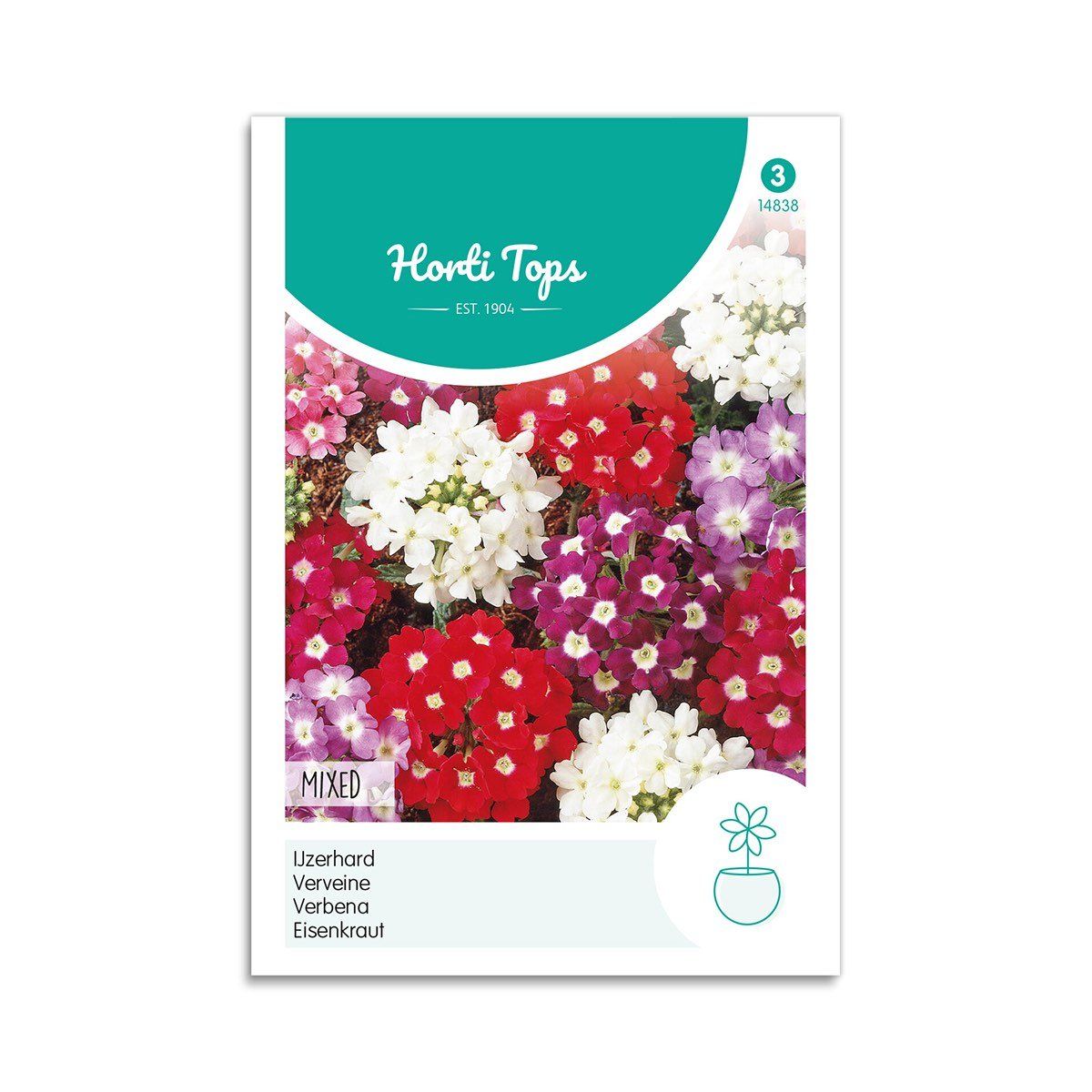 Haveverbena frø mix - Horti Tops