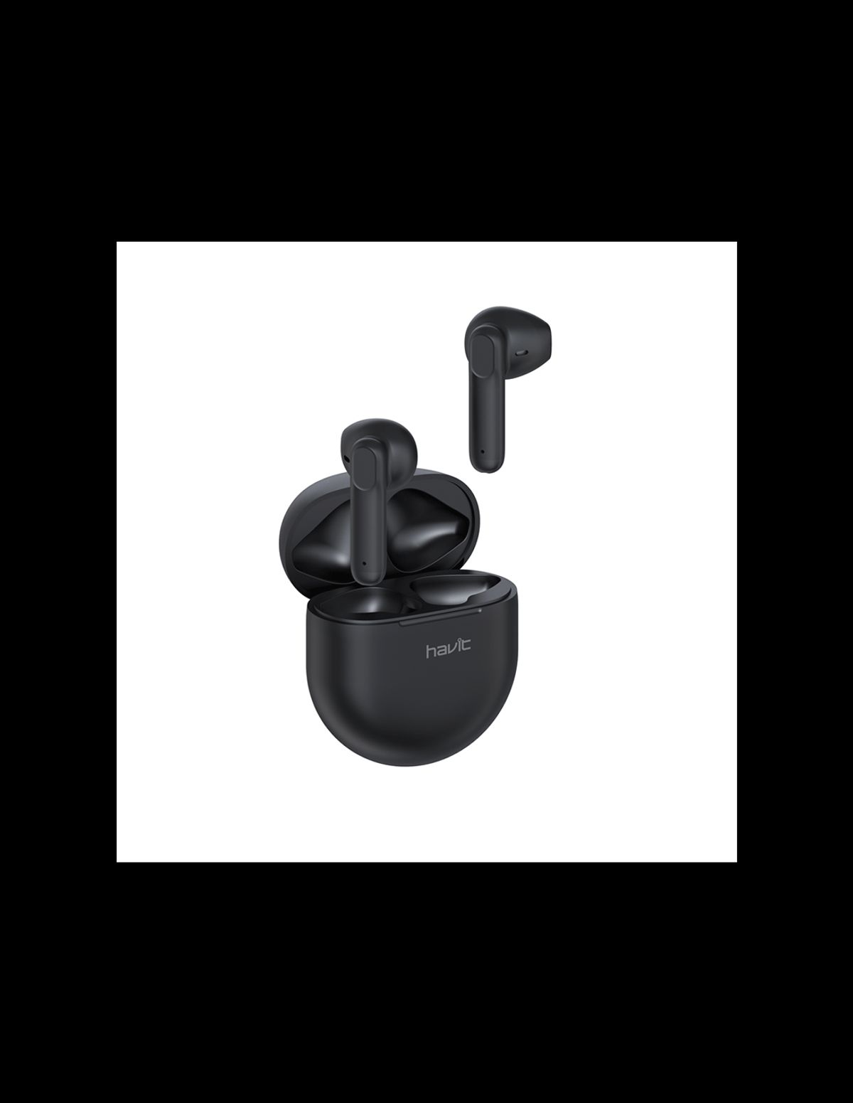 Havit TWS Bluetooth Headset Black Hovedtelefoner - True Wireless Stereo