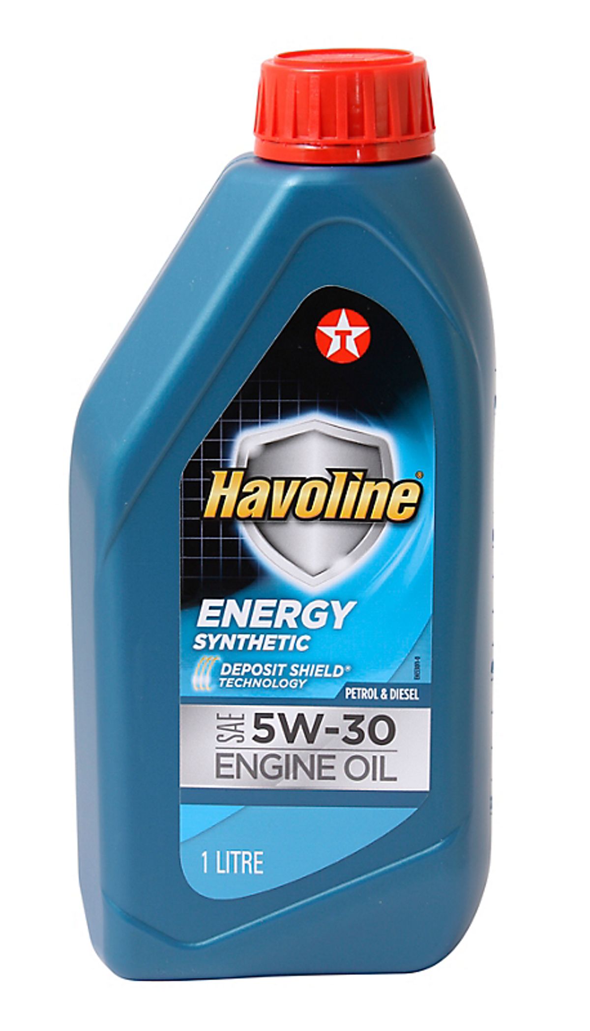 Havoline motorolie 1L Energy 5W-30 syntetisk olie til generator.