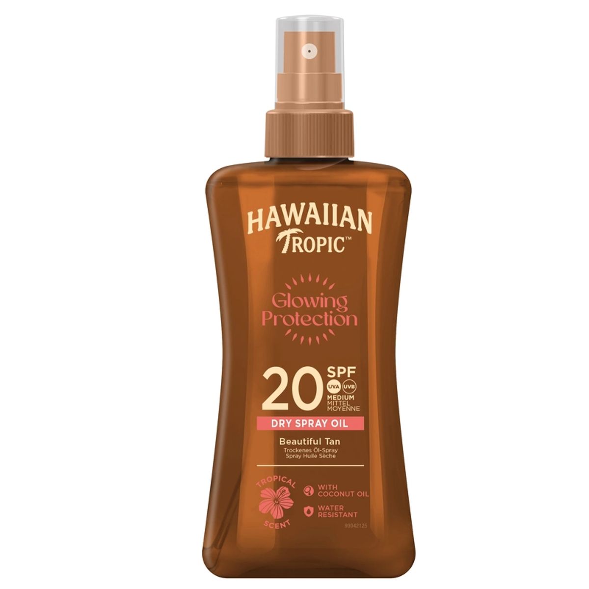 Hawaiian Tropic Glowing Protection Dry Oil Spray SPF 20 - 200 ml