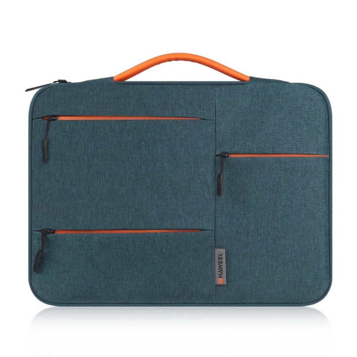 HAWEEL 4-lags laptop taske 14 (35,5x26 cm) - Marineblå