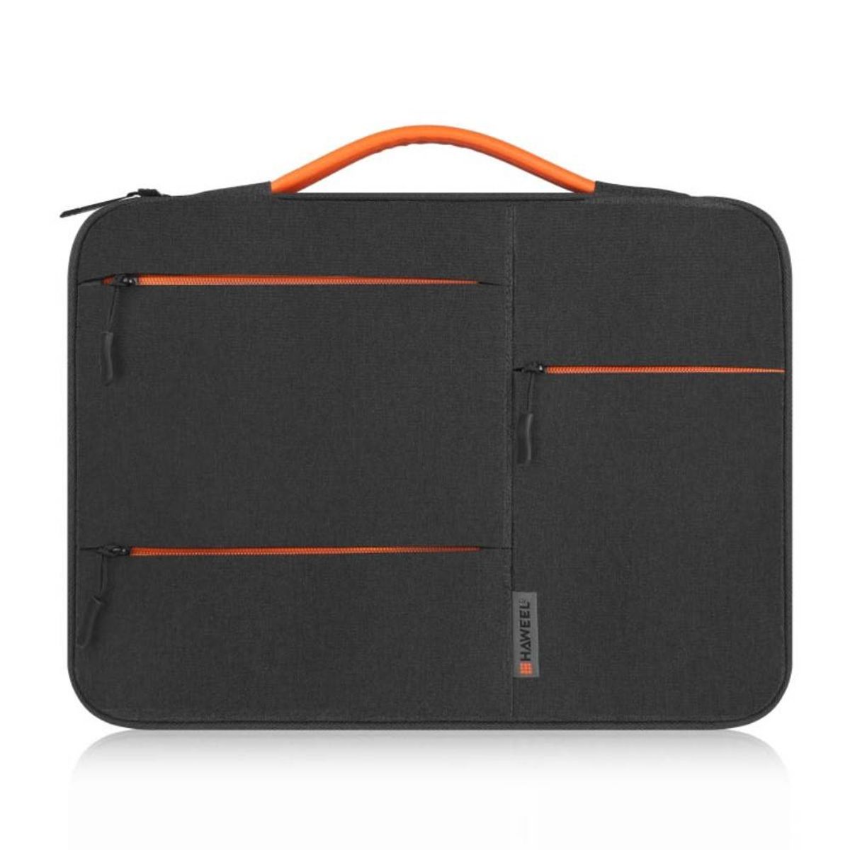 HAWEEL 4-lags laptop taske 14 (35,5x26 cm) - Sort