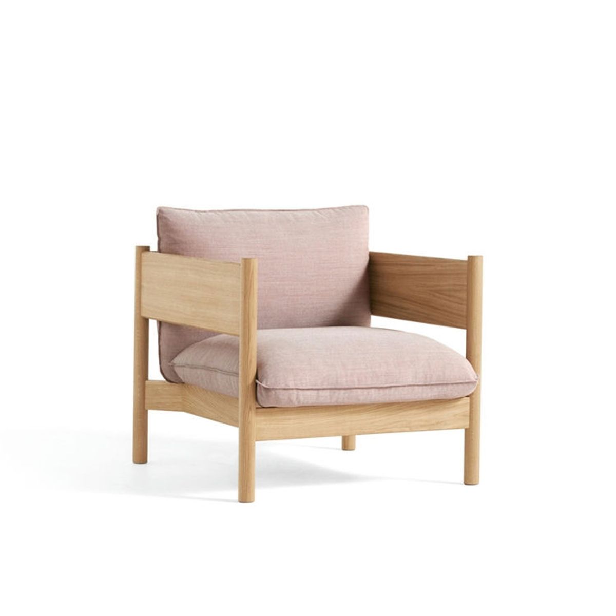 HAY Arbour Club Armchair Upholstery-Atlas-621/Olied Oak