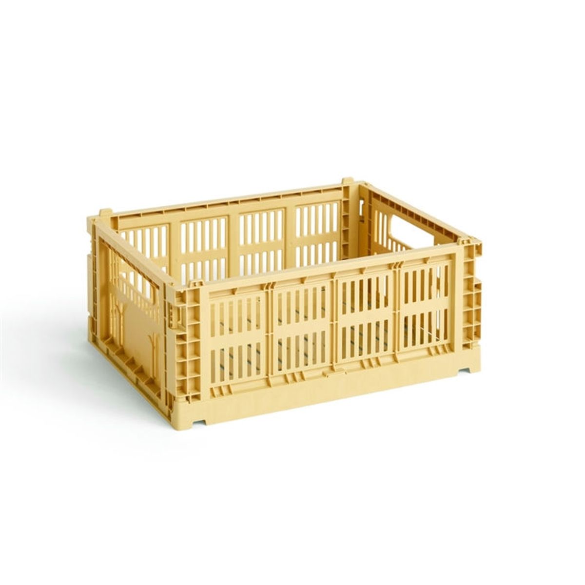 HAY Colour Crate Medium Golden Yellow