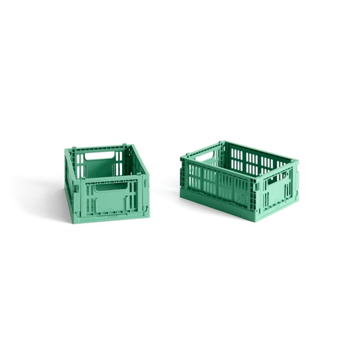 HAY Colour Crate Mini (2 stk.) Dark Mint