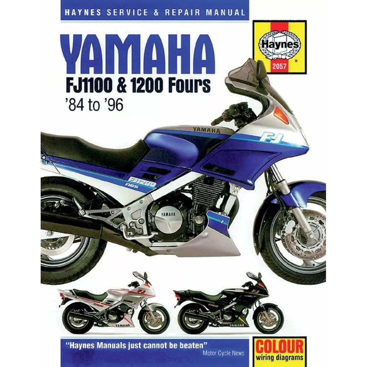 Haynes Service Manual Yamaha FJ1100/1200(84-96)