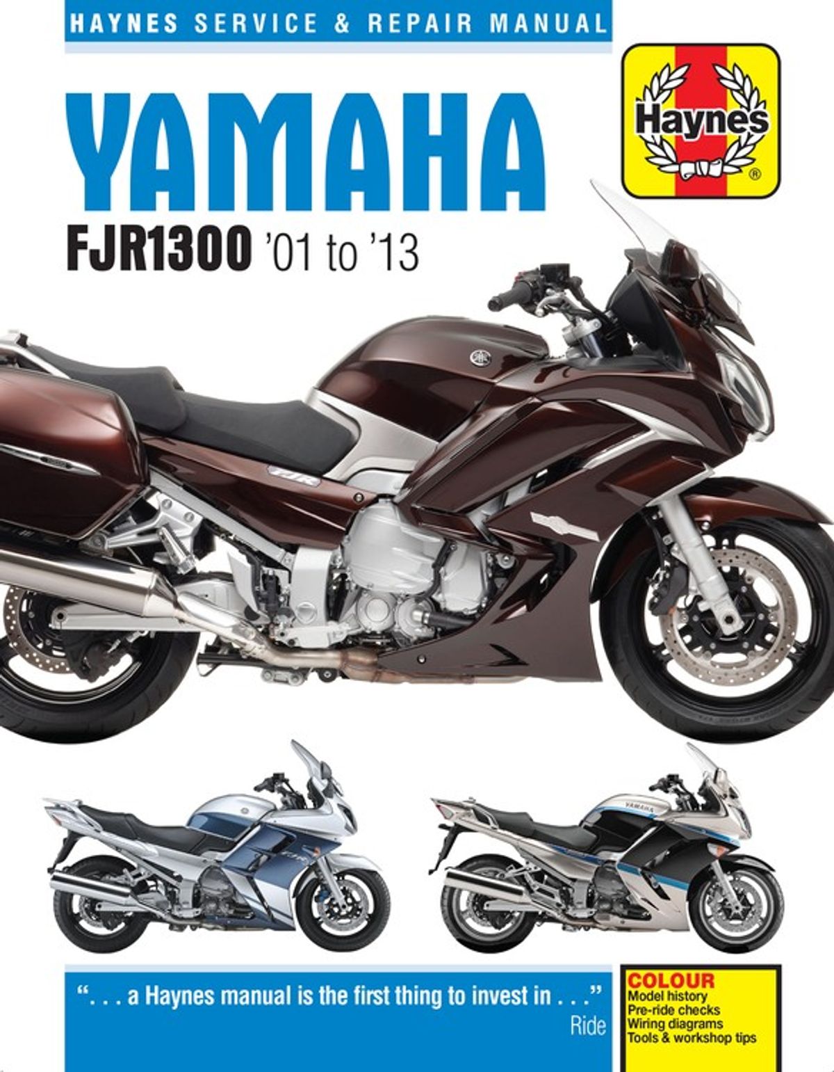 Haynes Service Manual Yamaha FJR1300(01-13)