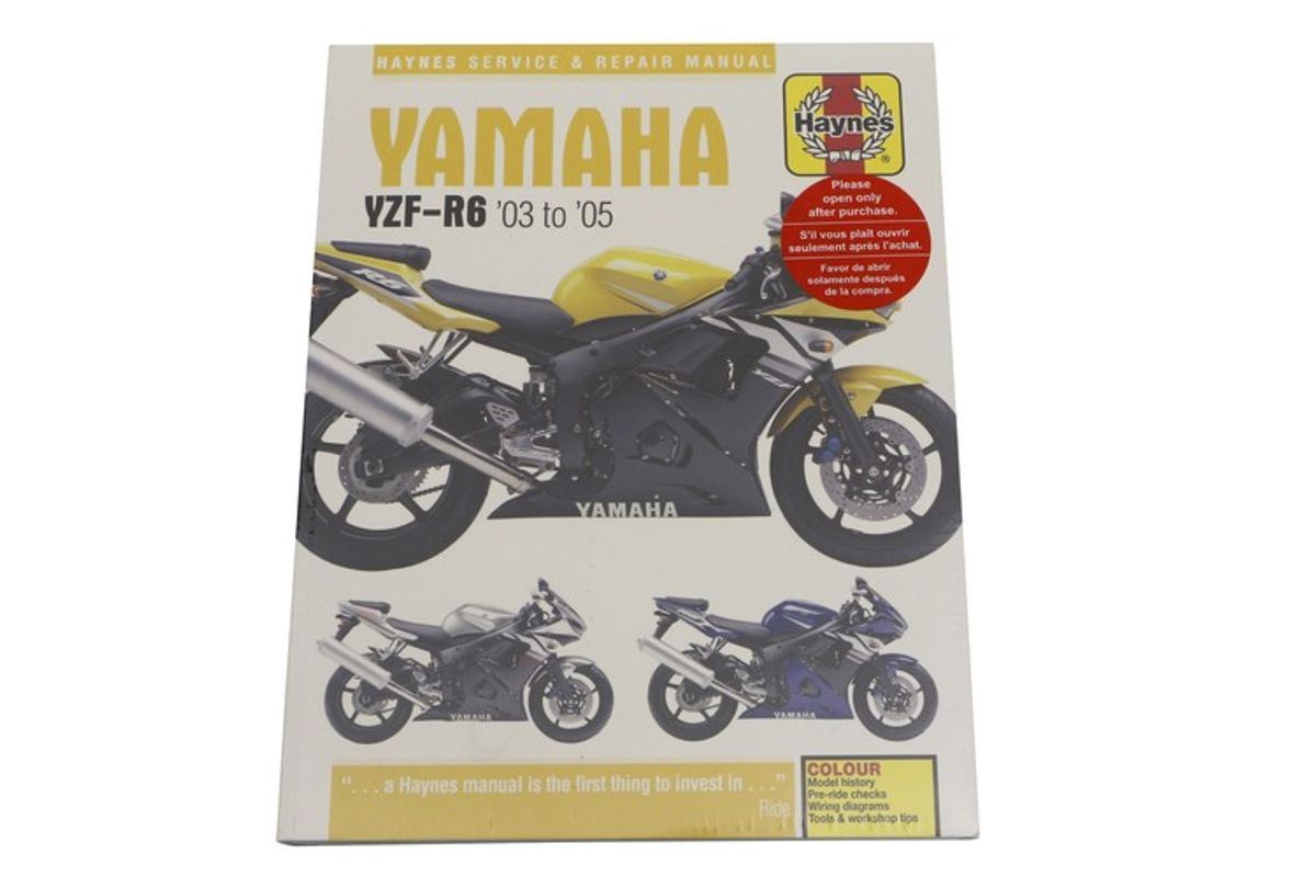 Haynes Service Manual Yamaha YZF-R6(03-05)