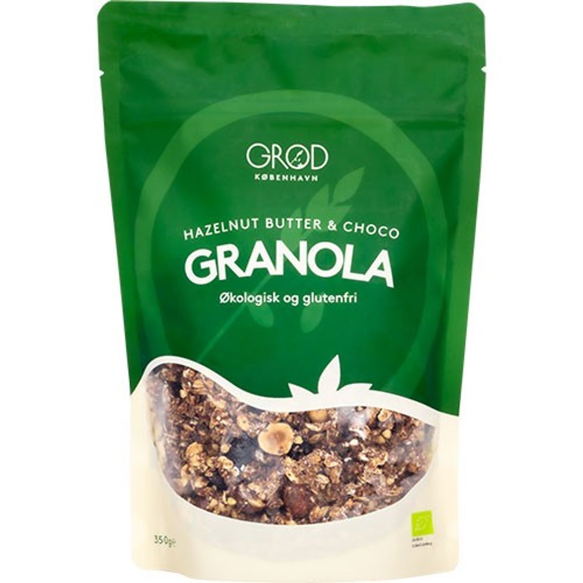 Hazelnut Butter & Choco Granola Økologisk - 350 gram - Grød