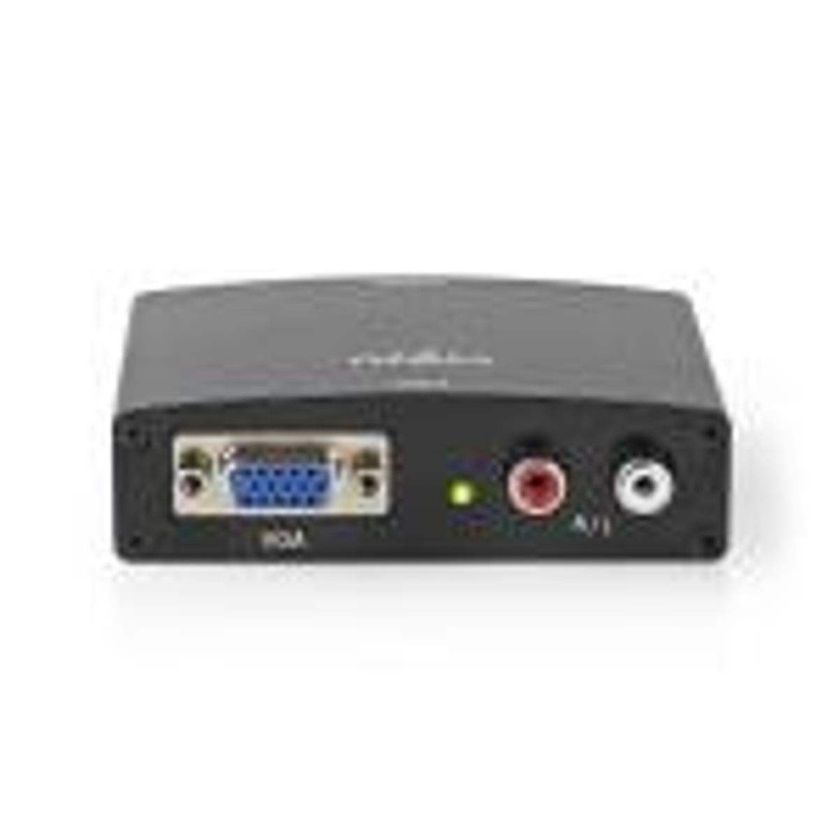 HDMI Converter | VGA / 2x RCA Hun | HDMI Output | 1-vejs | 1080p | 1.65 Gbps | Aluminium | Anthracite