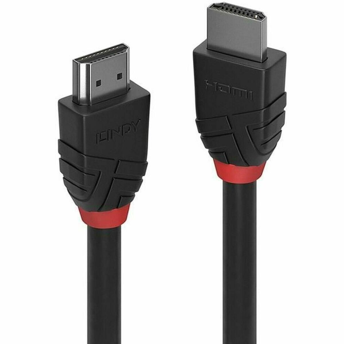 HDMI-kabel LINDY 36473 3 m Sort 1 m