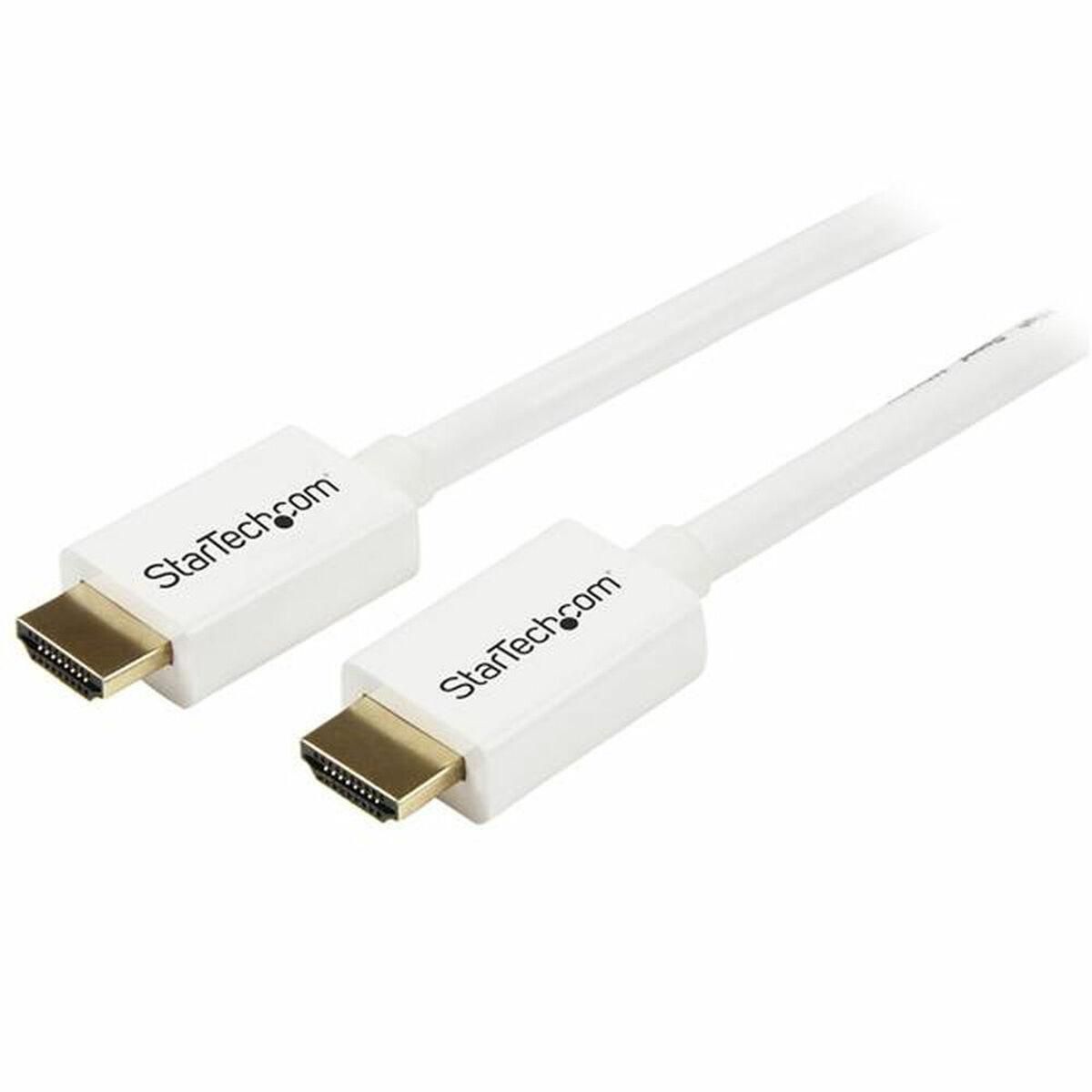 HDMI-kabel Startech HD3MM3MW 3 m Hvid