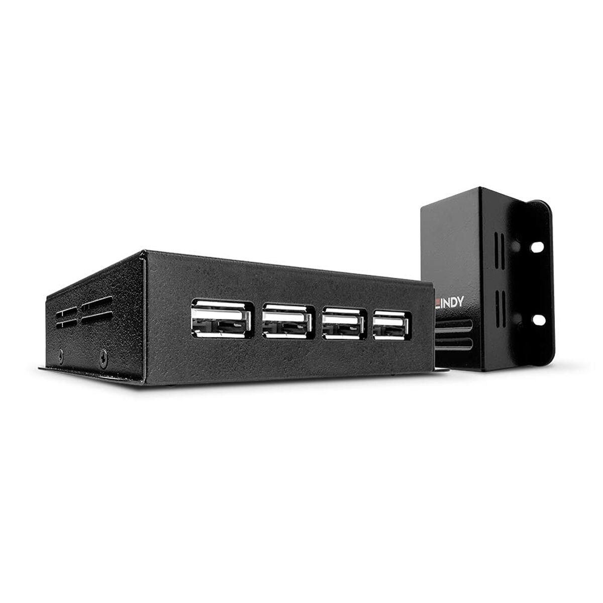 HDMI til DVI-adapter LINDY 42681 Sort