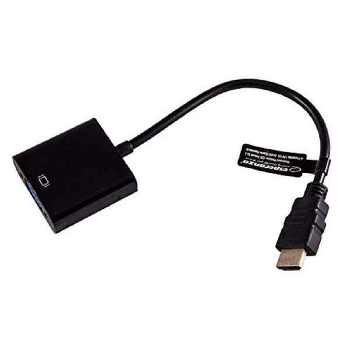 HDMI til VGA GEMBIRD A-HDMI-VGA-03 1080 px 60 Hz