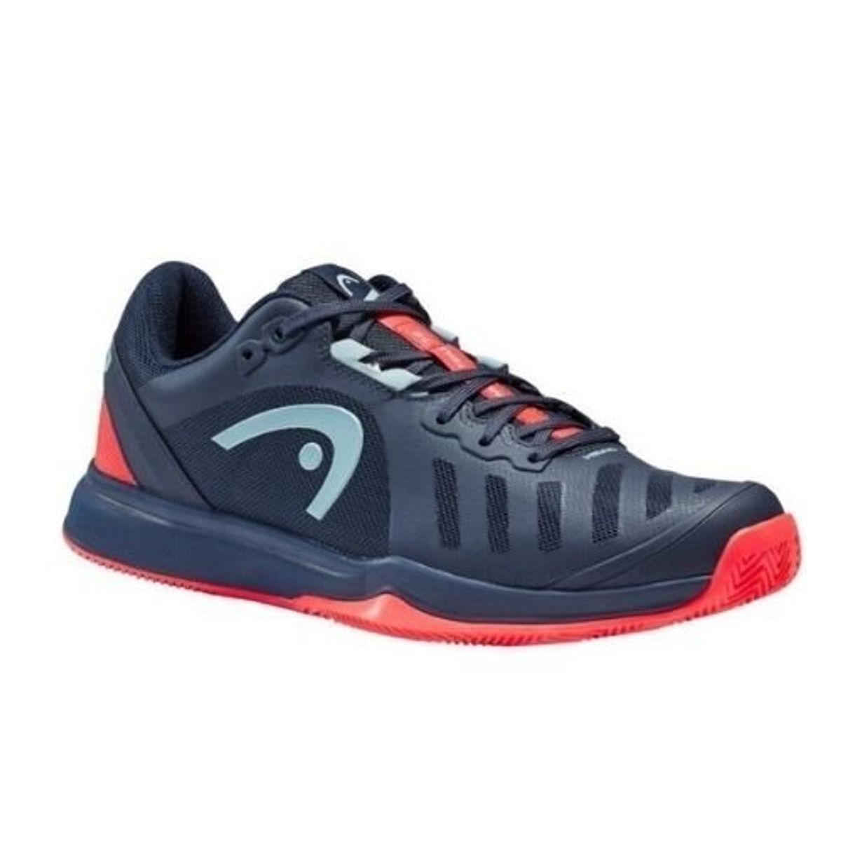 Head Sprint Team 3.0 2021 Clay Dark Blue/Neon Red