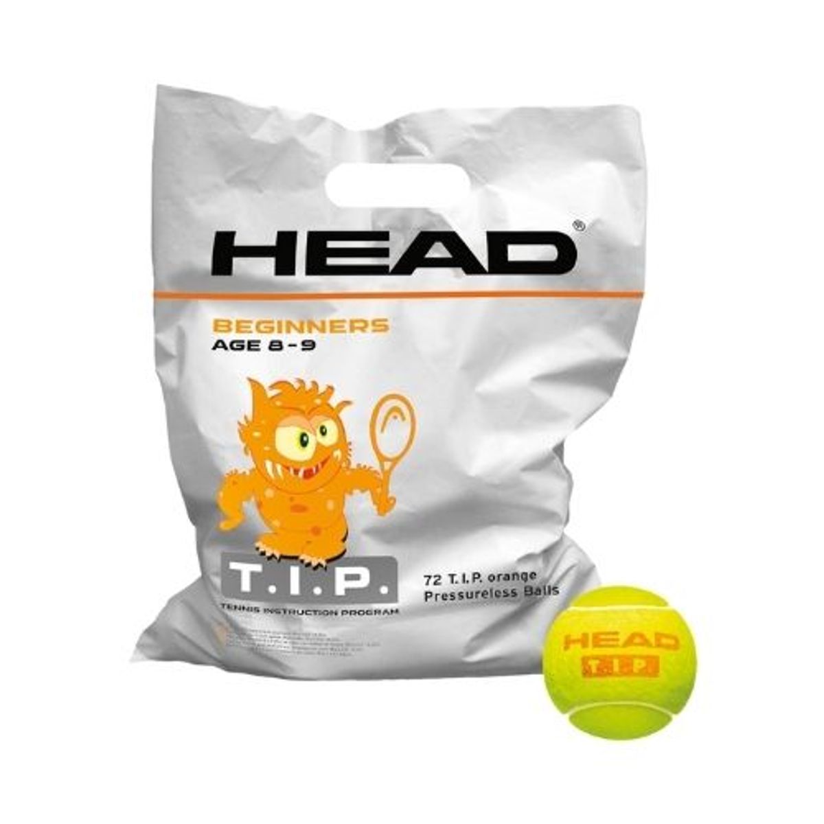 Head TIP Orange Polybag 72 stk.