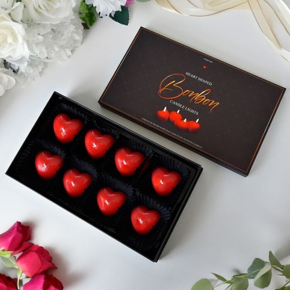 Heart-shaped Bonbon Candle Light