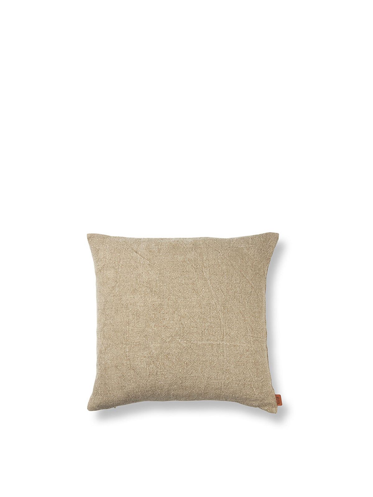 Heavy Linen Cushion fra Ferm Living (Natural)