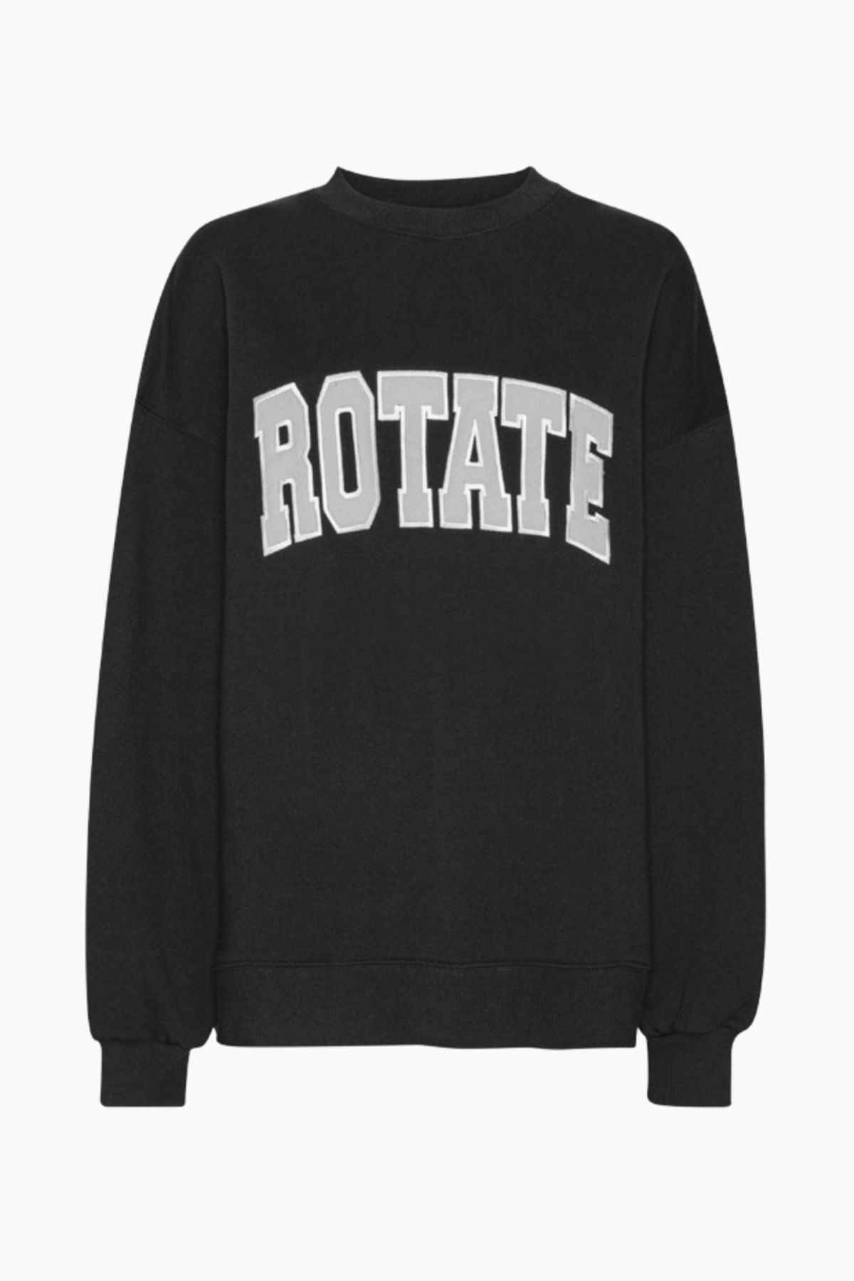 Heavy Sweat Crewneck - Black - Rotate - Sort M