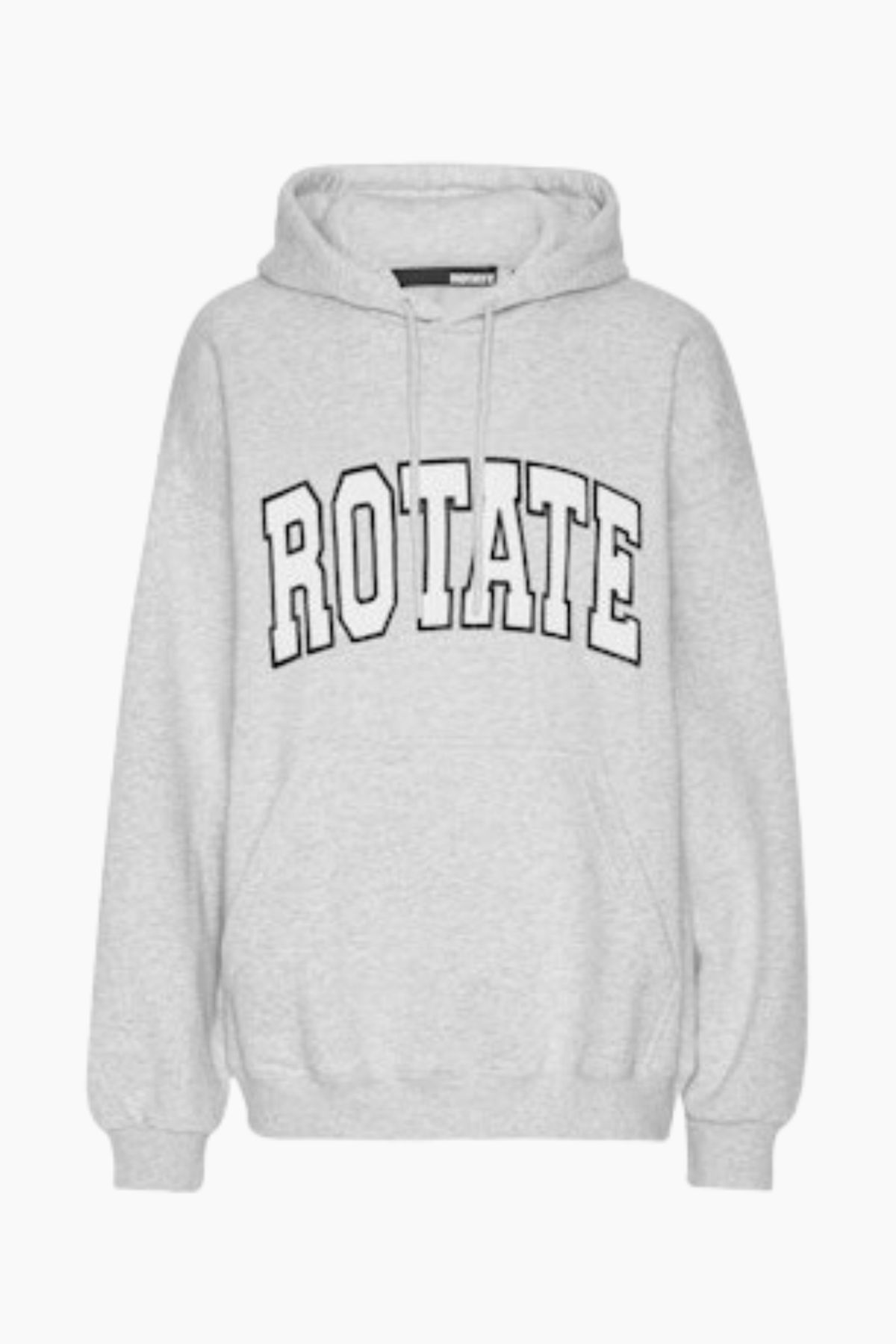 Heavy Sweat Hoodie - Light Grey Melange - Rotate - Grå XS