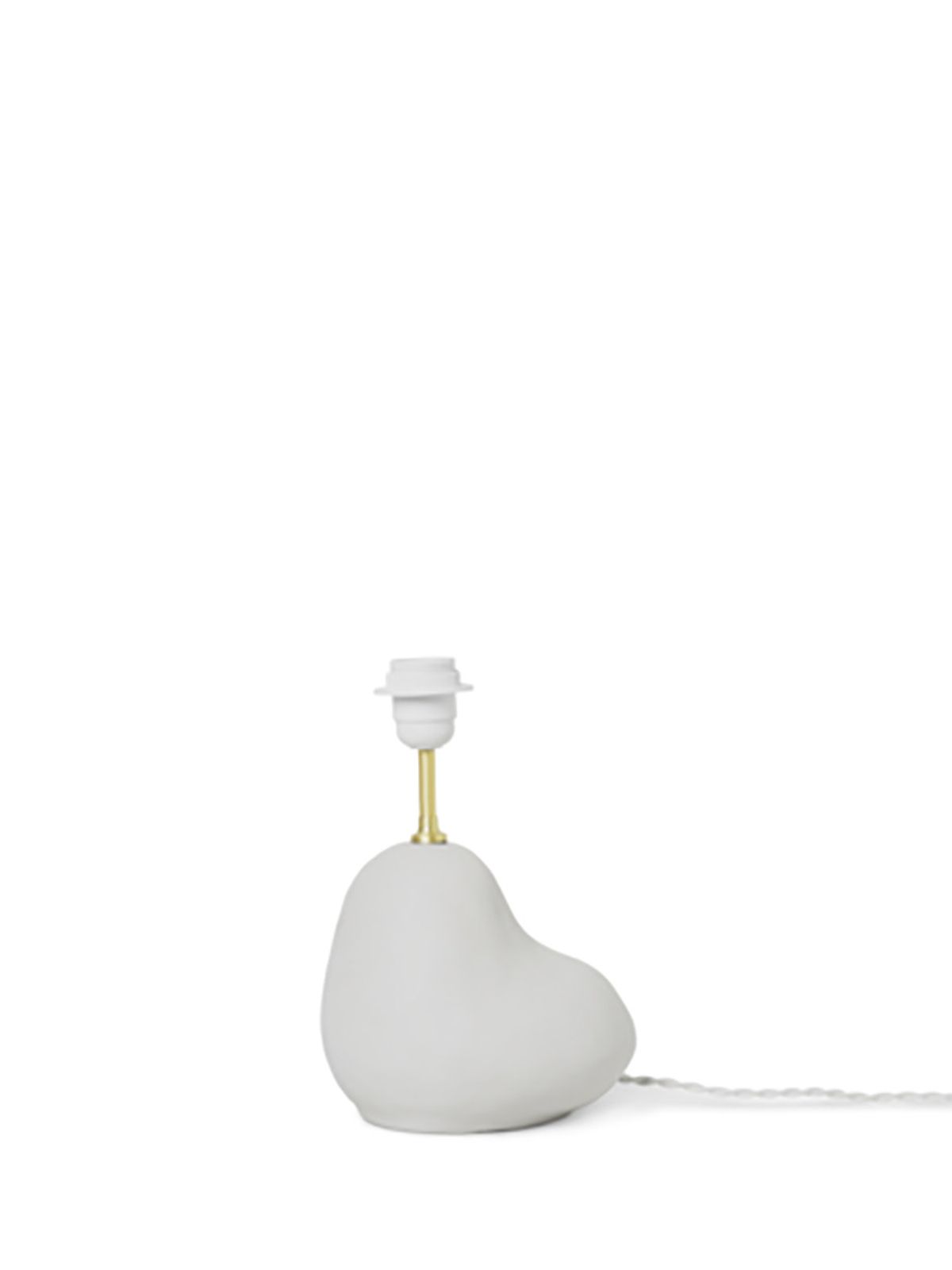 Hebe Lampe base, lille fra Ferm Living (Off-white)