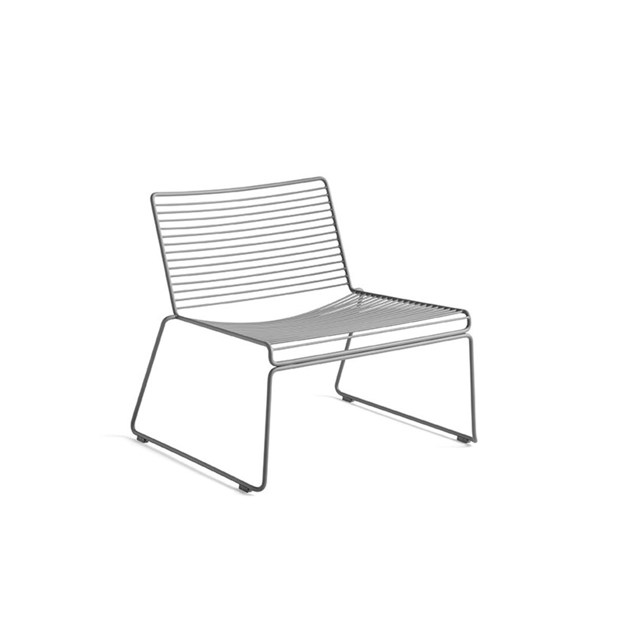 Hee Lounge Chair fra Hay (Asphalt grey)