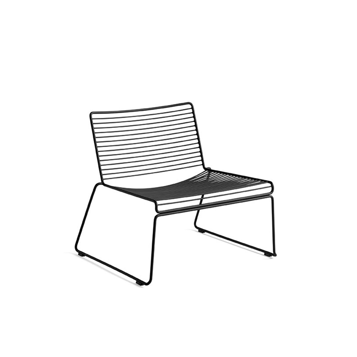 Hee Lounge Chair fra Hay (Black)