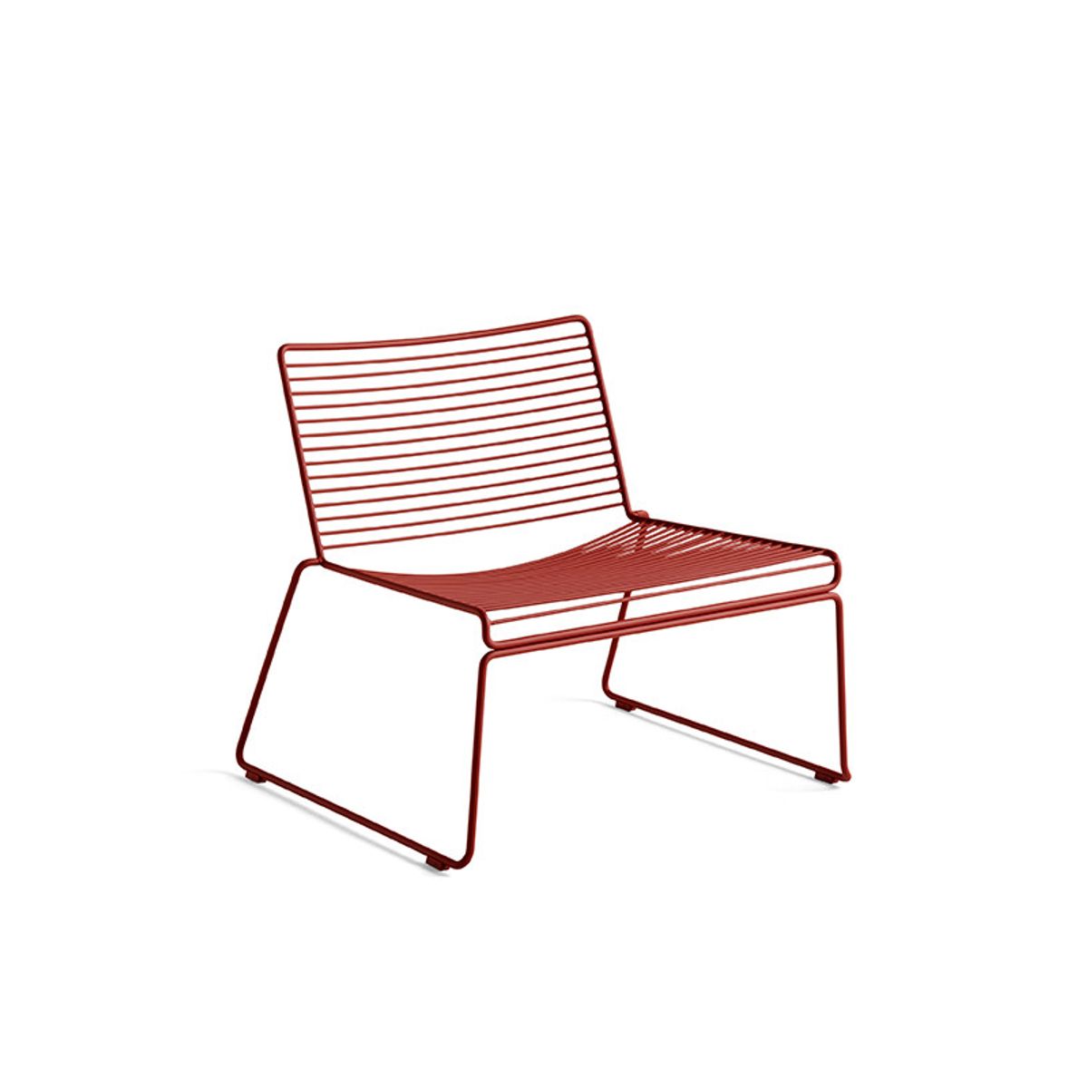 Hee Lounge Chair fra Hay (Rust)