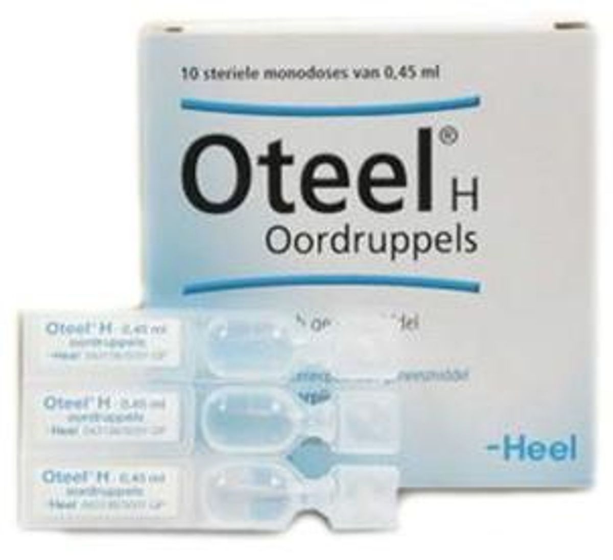 Heel Oteel øredråber, 10 x 0,45 ml pipette