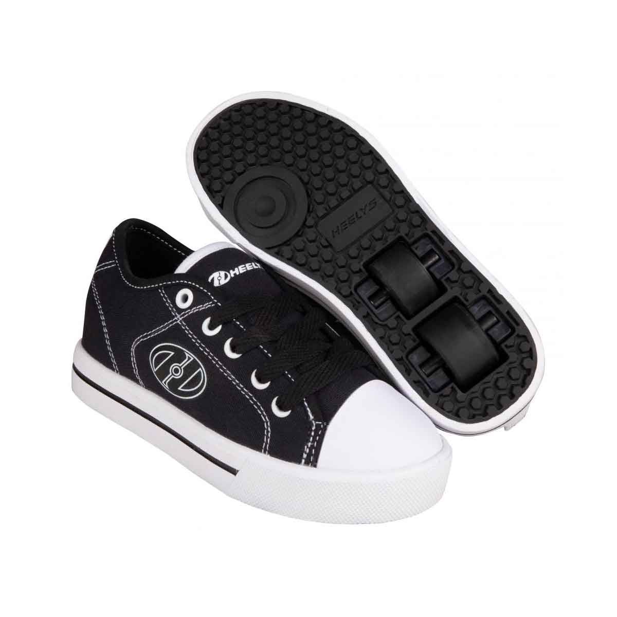 Heelys Classic X2 Rullesko Shoe Black White