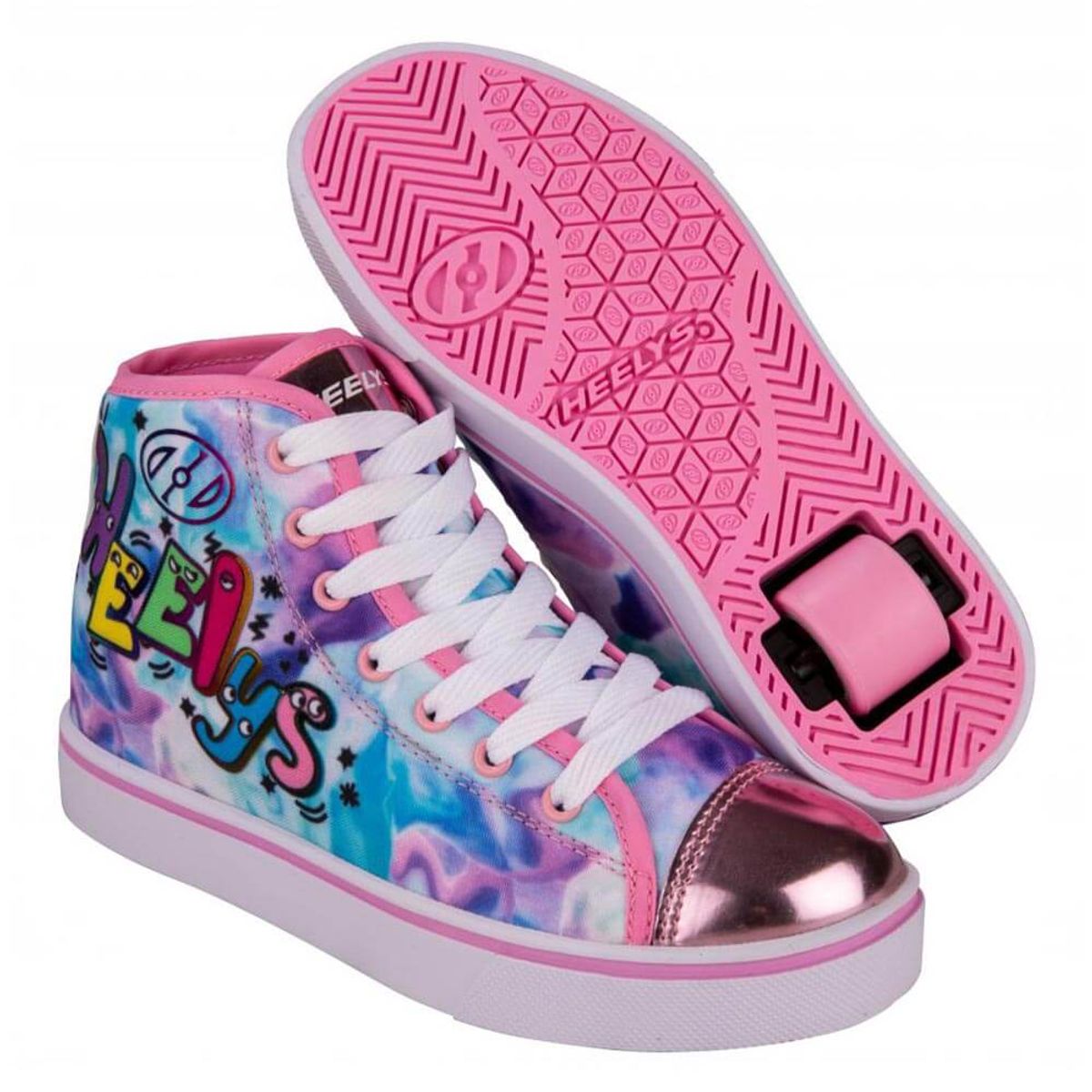 Heelys Veloz Rullesko Hvid/Pink/Multi