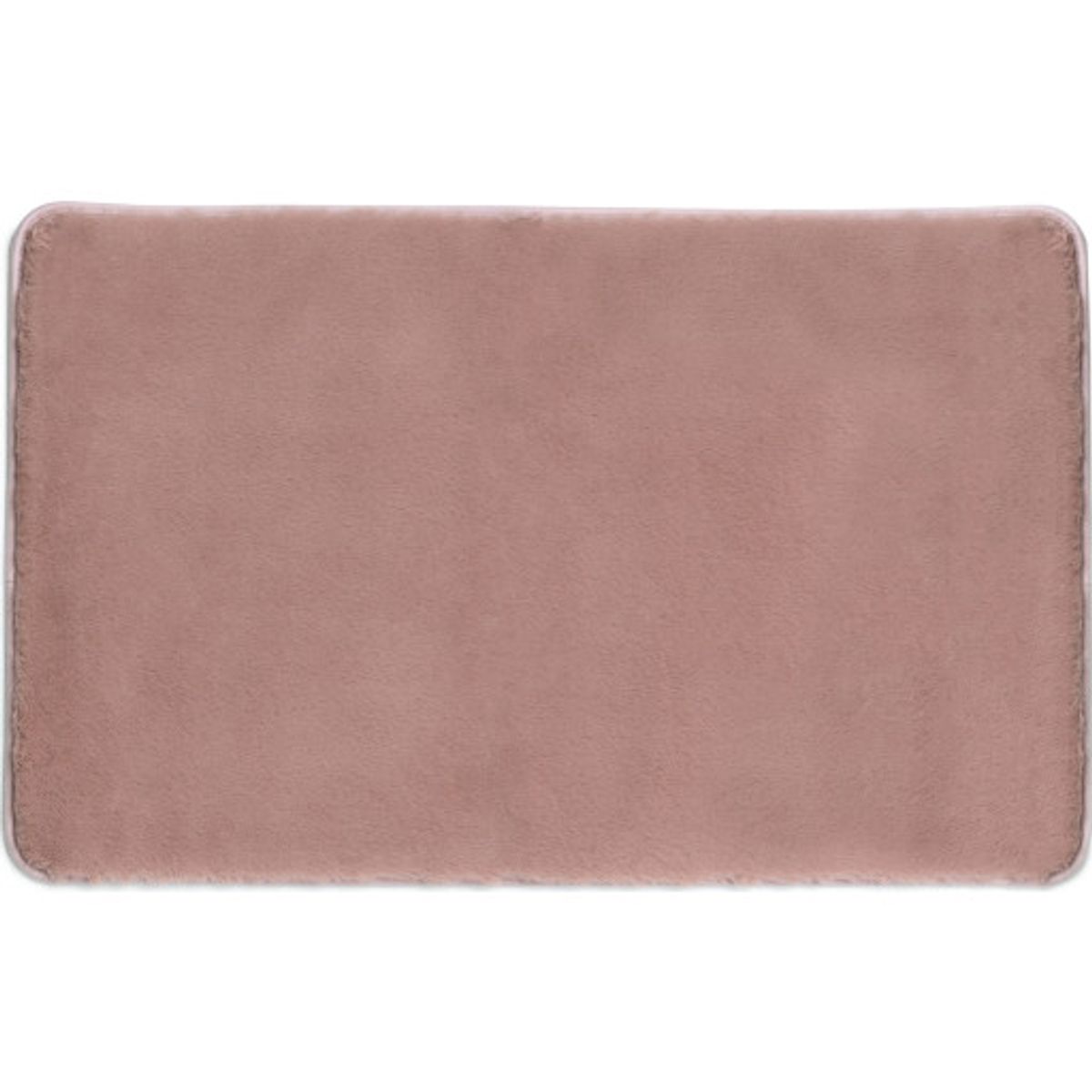 Hefe Fuzzy bademåtte, 50x80 cm, rosa