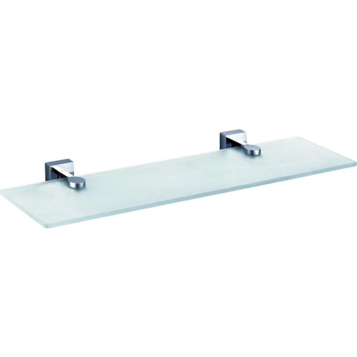 Hefe Ideal hylde, 53x14,7 cm, matteret glas