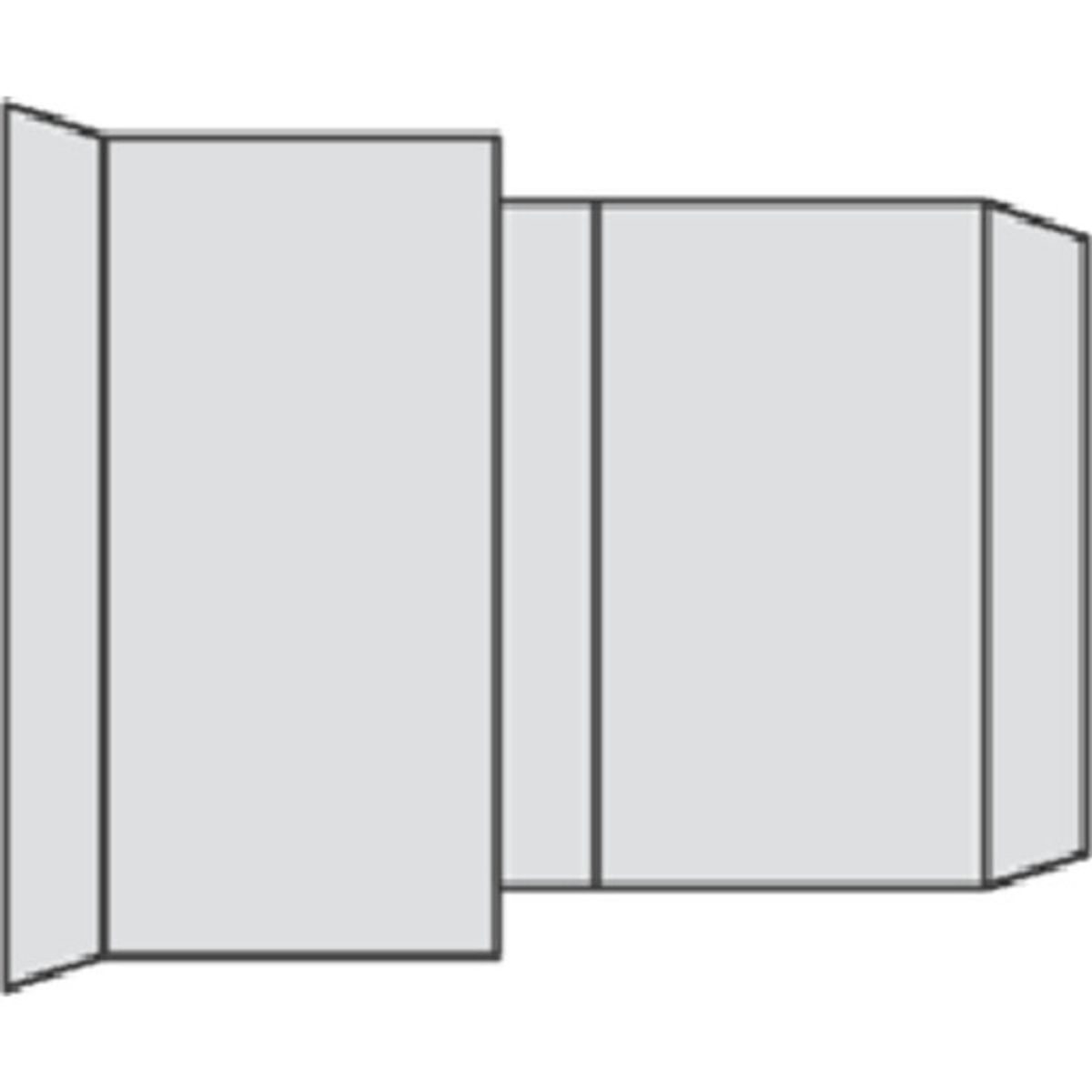 Hegler 293 x 250 mm overgang til glat muffe, uden gummiring